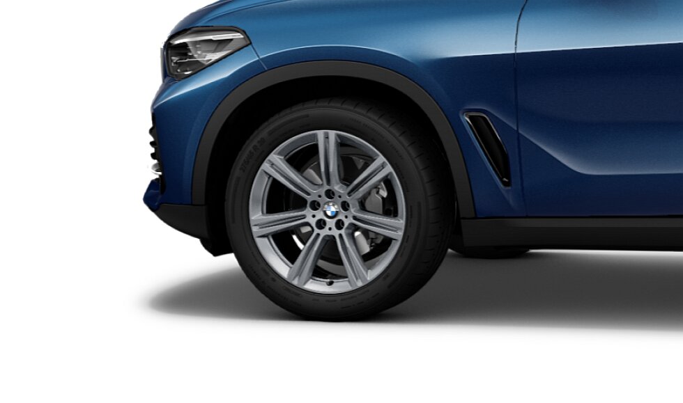 Koła kompletne zimowe 36112462593 BMW X5 G05 19" aluminiowe obręcze Star-spoke 736 Ferric Grey. Cena dotyczy 1 szt. #1