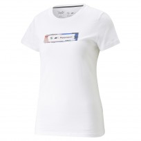 Koszulka BMW M Motorsport Statement Logo, biała, damska XS 80142864302