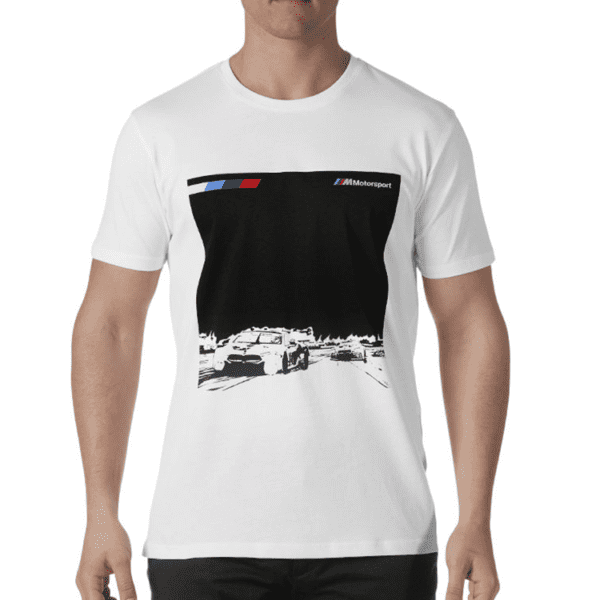 Koszulka BMW M Motorsport z nadrukiem, biała, męska XXL 80142461100 #3