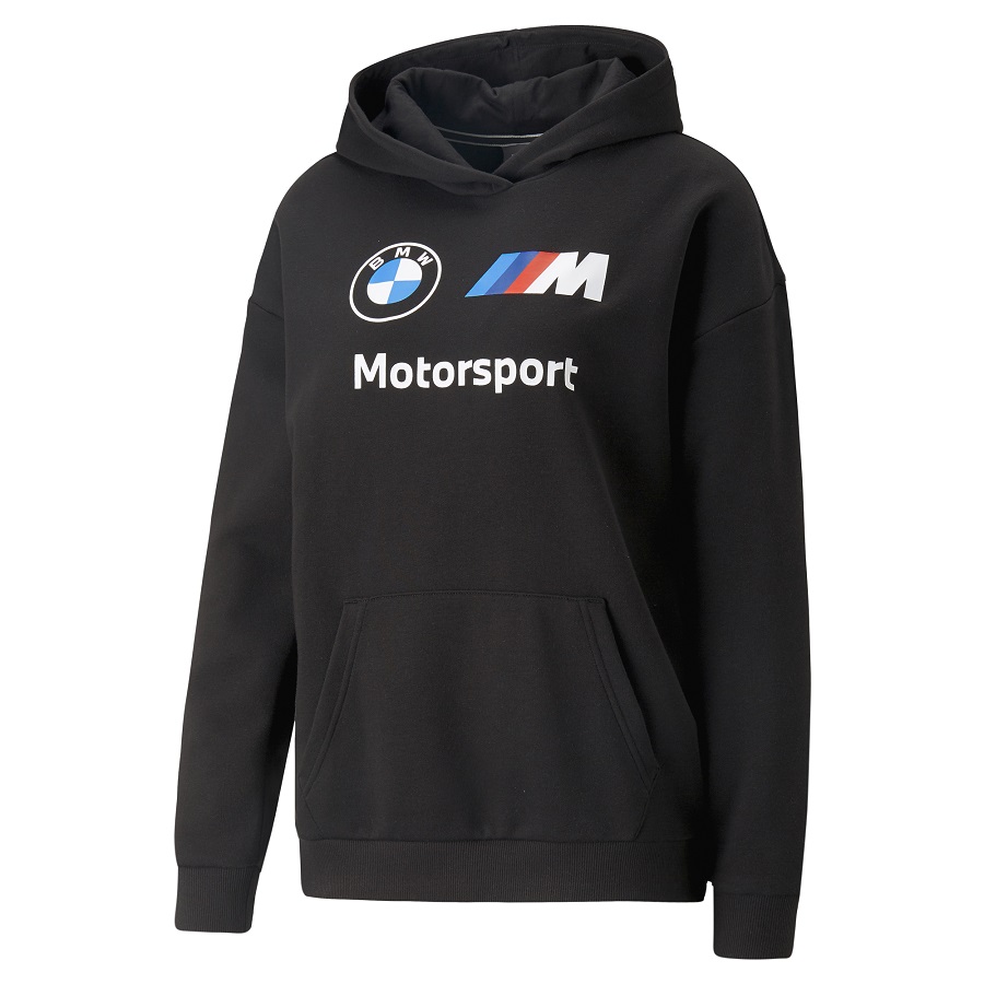 Bluza z kapturem BMW M Motorsport Essentials Logo, czarna, damska S 80142864297 #1