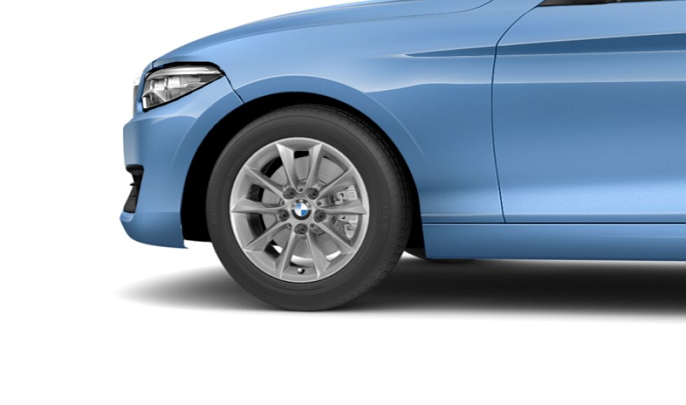 Koła kompletne zimowe 36112464902 BMW serii 2 F22 16" aluminiowe obręcze V-spoke 411. Cena dotyczy 1 szt. #1