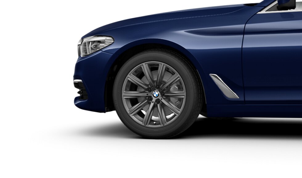 Koła kompletne zimowe 36110048021 BMW serii 5 G30 18" aluminiowe obręcze V-spoke 684 Orbit Grey. Cena dotyczy 1 szt. #1