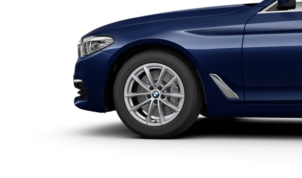 Koła kompletne zimowe 36112456816 BMW serii 5 G30 17" aluminiowe obręcze V-spoke 618. Cena dotyczy 1 szt. #1