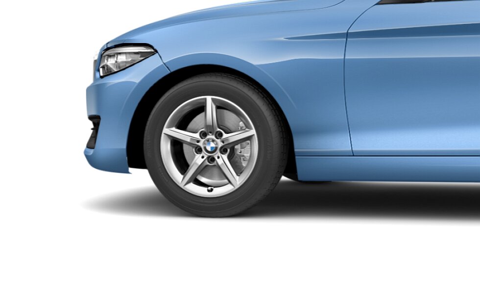 Koła kompletne zimowe 36110058194 BMW serii 2 F22 16" aluminiowe obręcze Star-spoke 654. Cena dotyczy 1 szt. #1