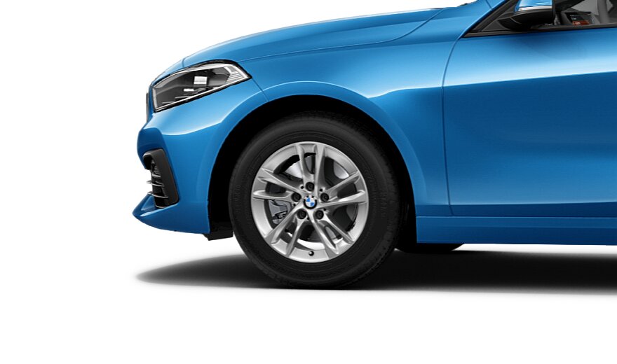 Koła kompletne zimowe 36112471496 BMW serii 1 F40 16" aluminiowe obręcze Double-Spoke 474. Cena dotyczy 1 szt. #1