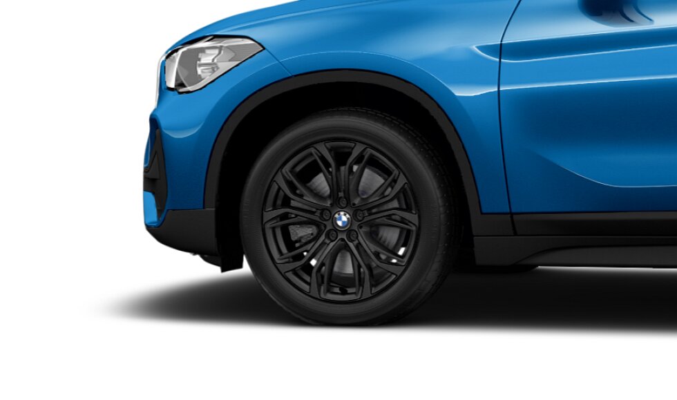 Koła kompletne zimowe 36110003044 BMW X1 F48 18" aluminiowe obręcze Y-spoke 566 czarne. Cena dotyczy 1 szt. #1