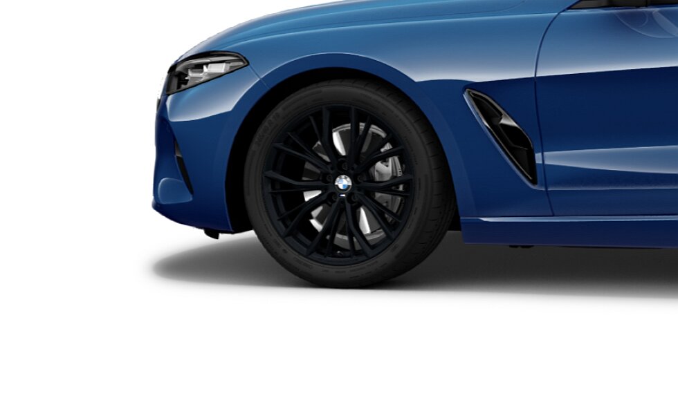 Koła kompletne zimowe 36112462559 BMW serii 8 G15 19" aluminiowe obręcze Double-spoke 786M, czarny mat. Cena dotyczy 1 szt. #1